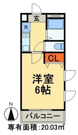 ポルトフィーノの物件間取画像
